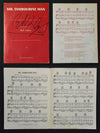 BOB DYLAN autographed "Mr. Tambourine Man" sheet music 20x25 display