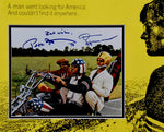 PETER FONDA & DENNIS HOPPER autographed "Easy Rider" 16x20 display