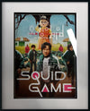LEE JUNG-JAE autographed "Squid Game" 16x20 display