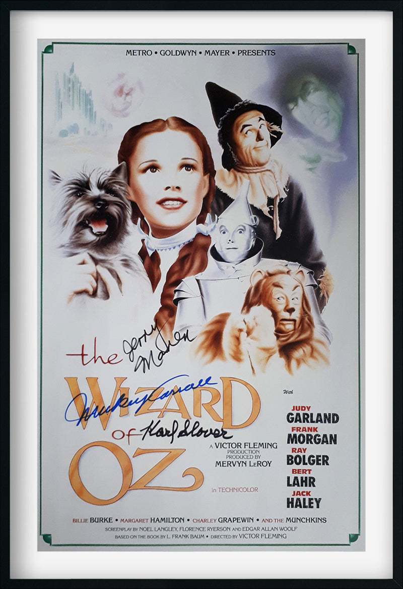 autographed movie posters