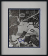 KEN DRYDEN autographed "Montreal Canadiens" 12x14 glass etched display