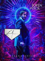 12x16 CUSTOM MAT "John Wick" or "The Matrix" display for KEANU REEVES autographs