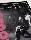 THE CLASH "London Calling" 12x16 glass etched display autographed by PAUL SIMONON