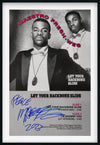 MAESTRO FRESH WES autographed "Let Your Backbone Slide" 14x20 display