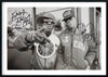 PUBLIC ENEMY photo autographed by CHUCK D & FLAVOR FLAV 16x22 framed display