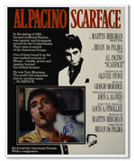 AL PACINO autographed "SCARFACE" 16x20 display