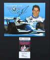 JACQUES VILLENEUVE autographed "INDY 500" 16x18 display