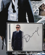 DANIEL CRAIG autographed "James Bond 007" 16x20 display
