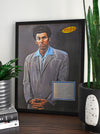 MICHAEL RICHARDS autographed "The Kramer Painting" 12x16 custom mat with book page signature