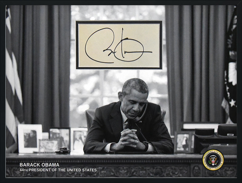 12x16 CUSTOM MATS for Springsteen & Obama "Renegades" autographed book page