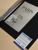 PARIS HILTON autographed "The Memoir" 12x16 custom mat with book page signature