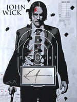 12x16 CUSTOM MAT "John Wick" or "The Matrix" display for KEANU REEVES autographs