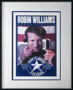 ROBIN WILLIAMS autographed "Good Morning Vietnam" 14x18 framed display