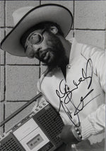 GEORGE CLINTON autographed "Boombox" 11x15 photo