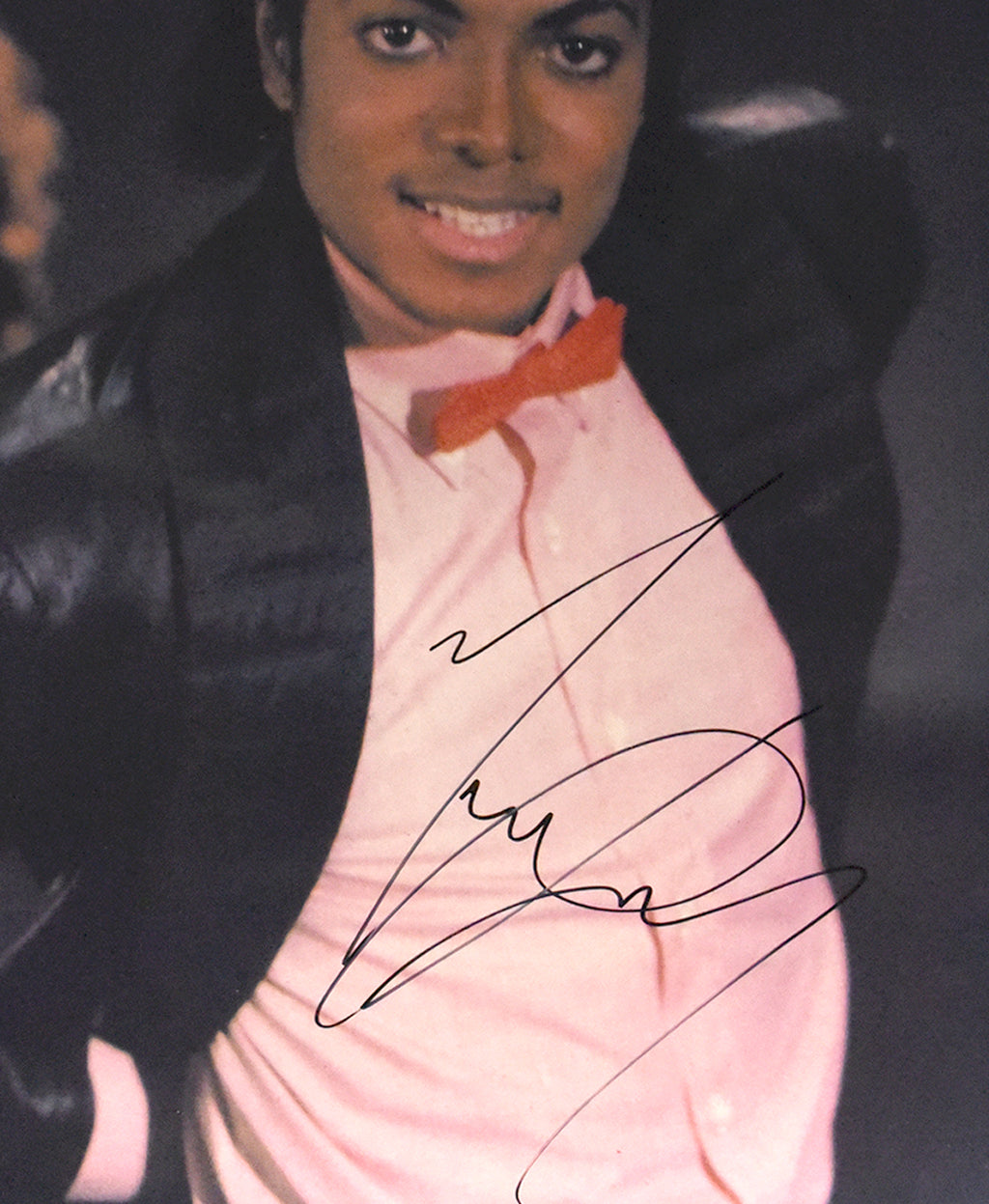 MICHAEL JACKSON autographed "Billie Jean" 16x20 framed photo