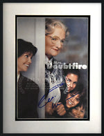 ROBIN WILLIAMS autographed "Mrs. Doubtfire" 12x16 glass etched display