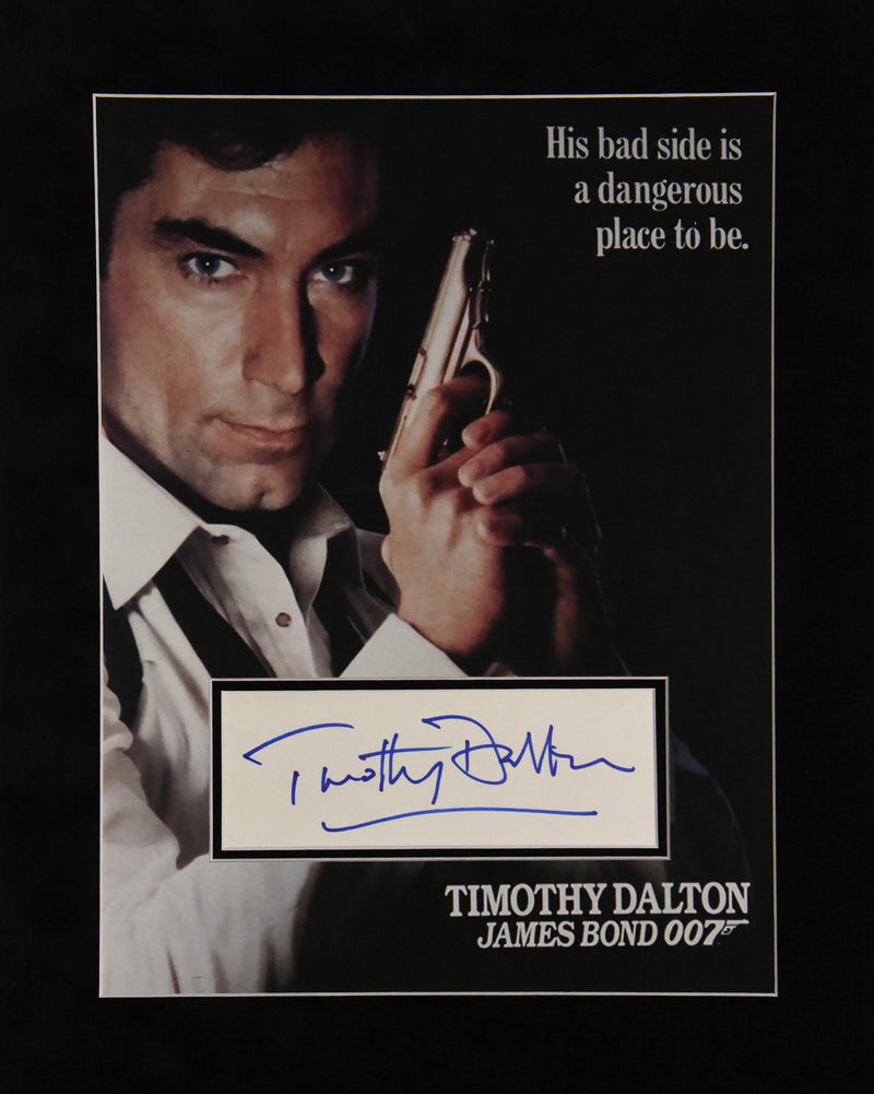 CUSTOM MAT autographed CUT with photo or movie art (up to 16x20 inches)