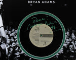 BRYAN ADAMS autographed vinyl 20x24 display