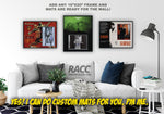 16x20 CUSTOM MOVIE MAT display for any autographed 8X10 (or smaller) photo