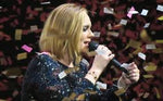 ADELE signed concert CONFETTI 16x20 display