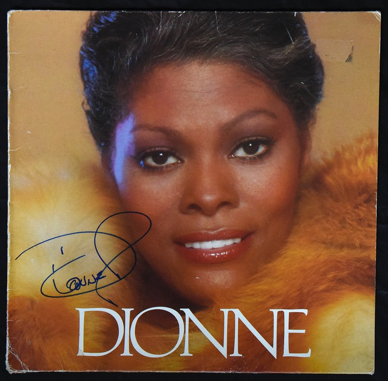 DIONNE WARWICK autographed "Dionne" album