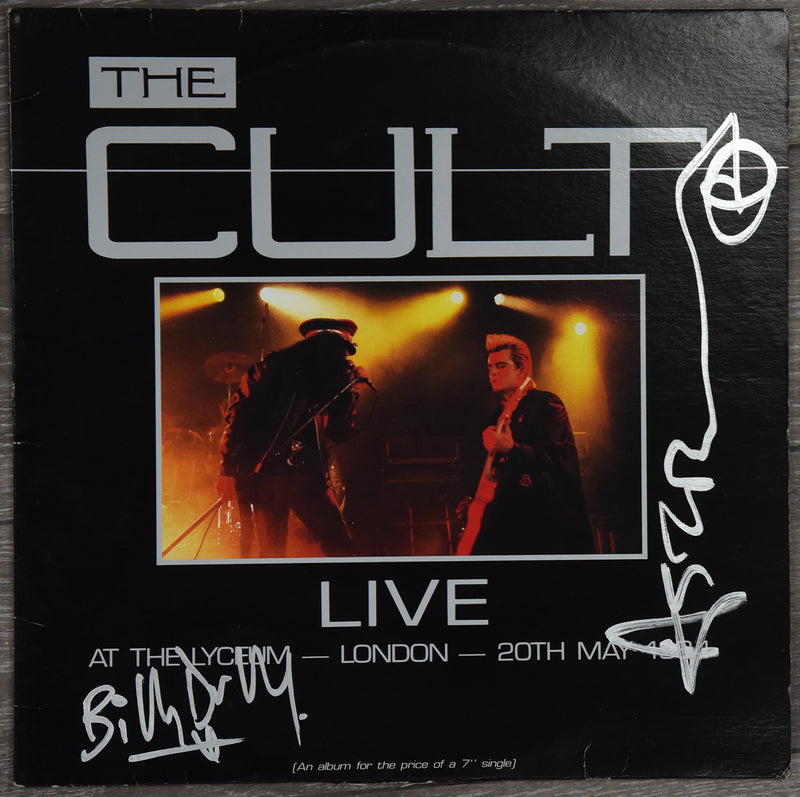 THE CULT autographed "Live In London" EP