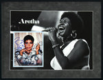 ARETHA FRANKLIN autographed "Queen Of Soul" 20x26 framed display
