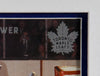TORONTO VS. CHICAGO 12x16 display autographed by BOBBY HULL and JOHNNY BOWER