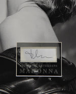 MADONNA autographed letter 16x20 display