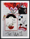 ROGER WATERS autographed "The Wall" 18x24 display