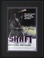 RICHARD ROUNDTREE autographed "SHAFT" 12x16 glass etched display