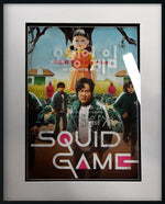 LEE JUNG-JAE autographed "Squid Game" 16x20 display