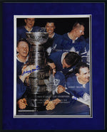 TORONTO MAPLE LEAFS autographed "1964 Stanley Cup Champions" 15x17 display