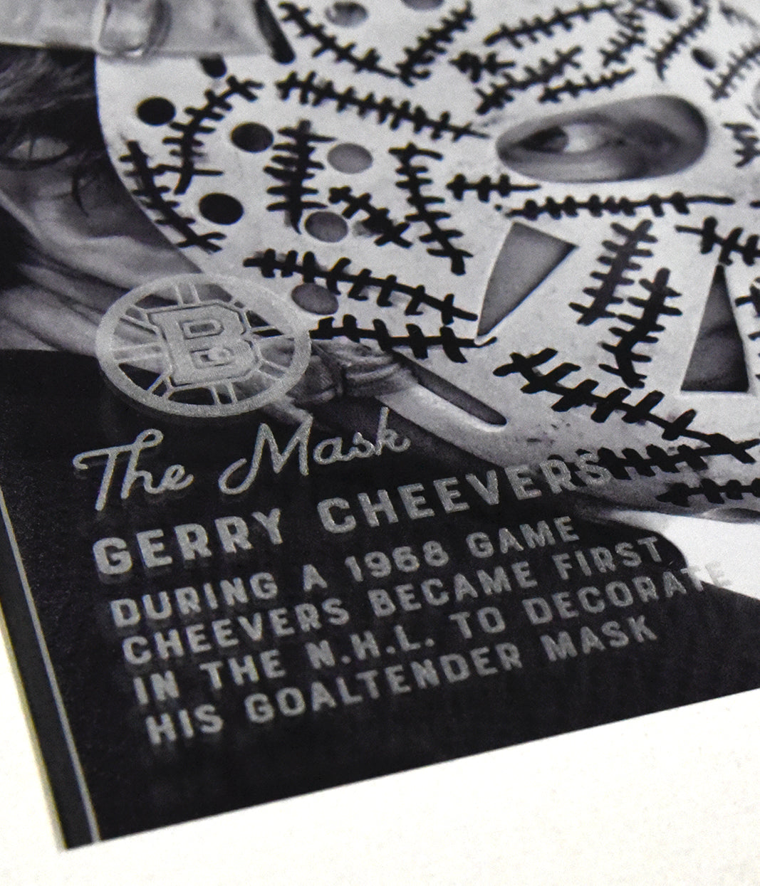 Gerry Cheevers Mask 
