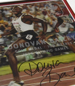 DONOVAN BAILEY autographed "1996 Olympic Gold Medal" 12x14 glass etched display