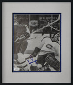 KEN DRYDEN autographed "Montreal Canadiens" 12x14 glass etched display