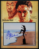 RALPH MACCHIO autographed "The Karate Kid" 16x20 display