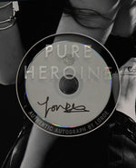 LORDE autographed "Pure Heroine" 16x20 display