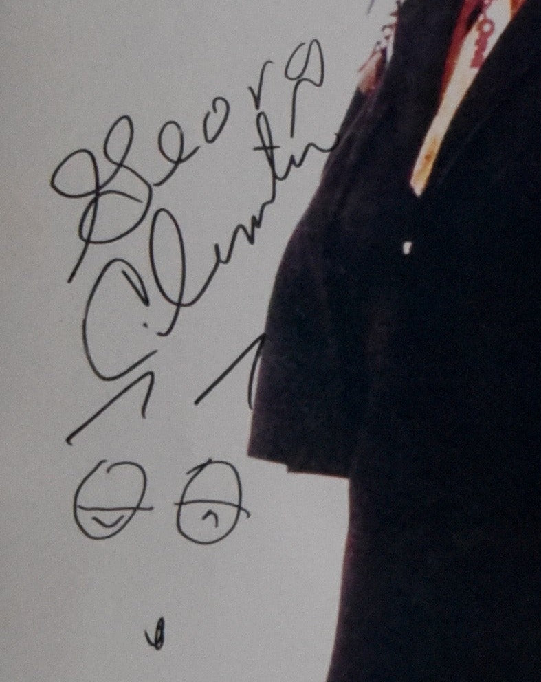 GEORGE CLINTON autographed 10x16 photo