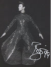 DAVID BOWIE autographed "Herb Ritts" book page photo