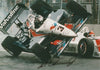 AL UNSER JR. autographed "1992 Vancouver Indy" 8x12 photo