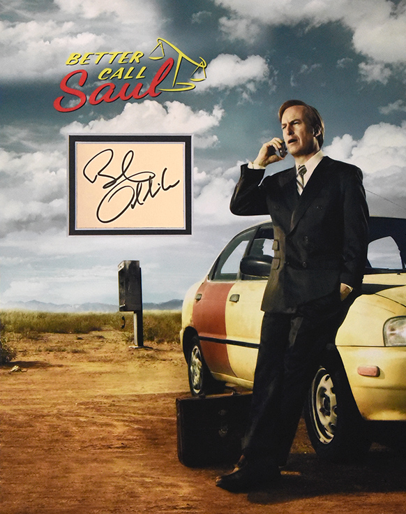 BETTER CALL SAUL custom 12×16 mat for BOB ODENKIRK cut autograph