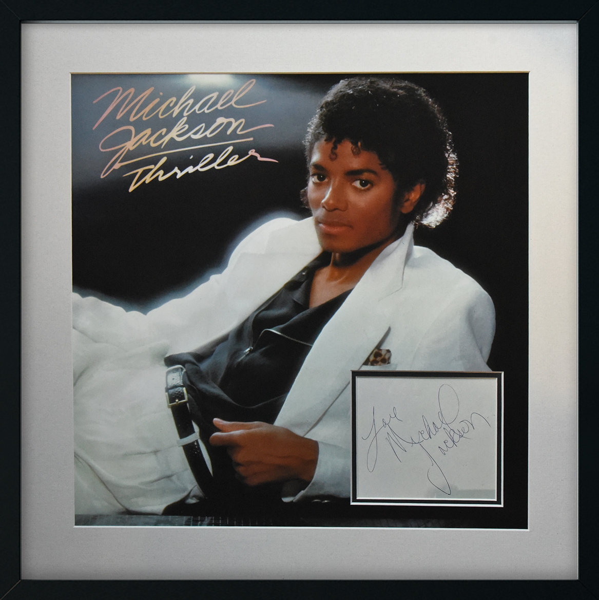 CUSTOM MATTING THIS ENCAPSULATED MICHAEL JACKSON WAS A REAL THRILLER