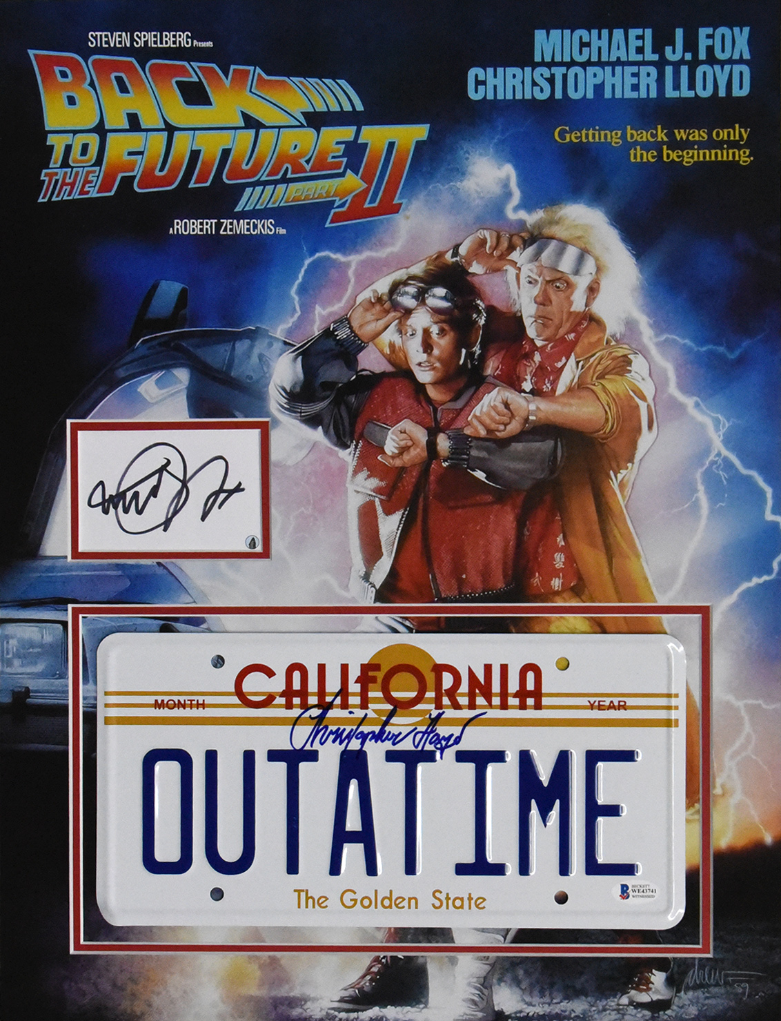 BACK TO THE FUTURE custom mats