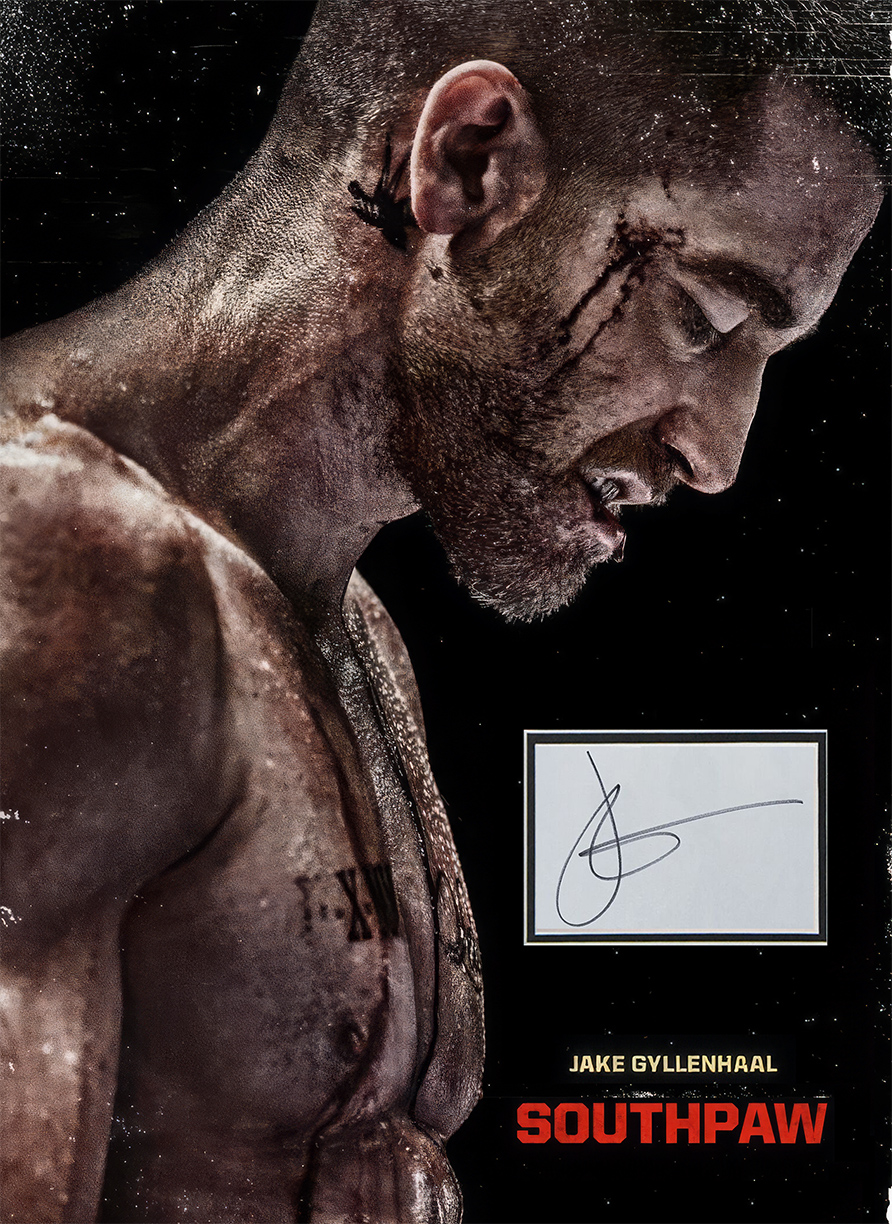 JAKE GYLLENHAAL 12×16 “SOUTHPAW” mat