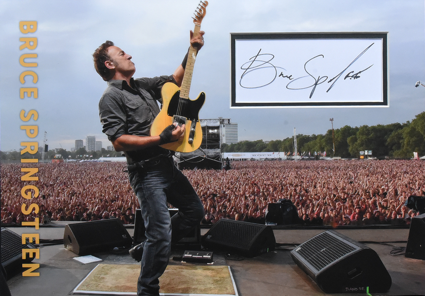 BRUCE SPRINGSTEEN custom 12×16 mats