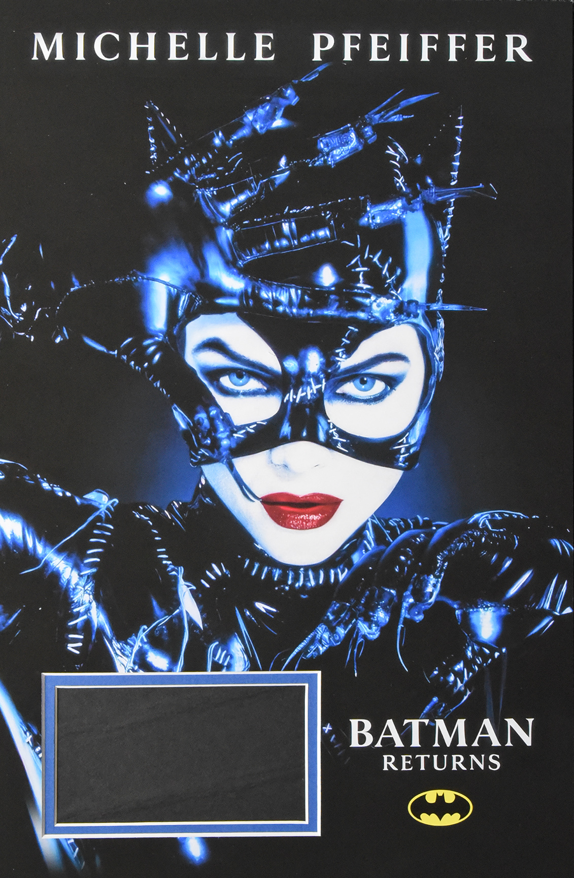 BATMAN custom 12×16 mat for MICHELLE PFEIFFER autograph