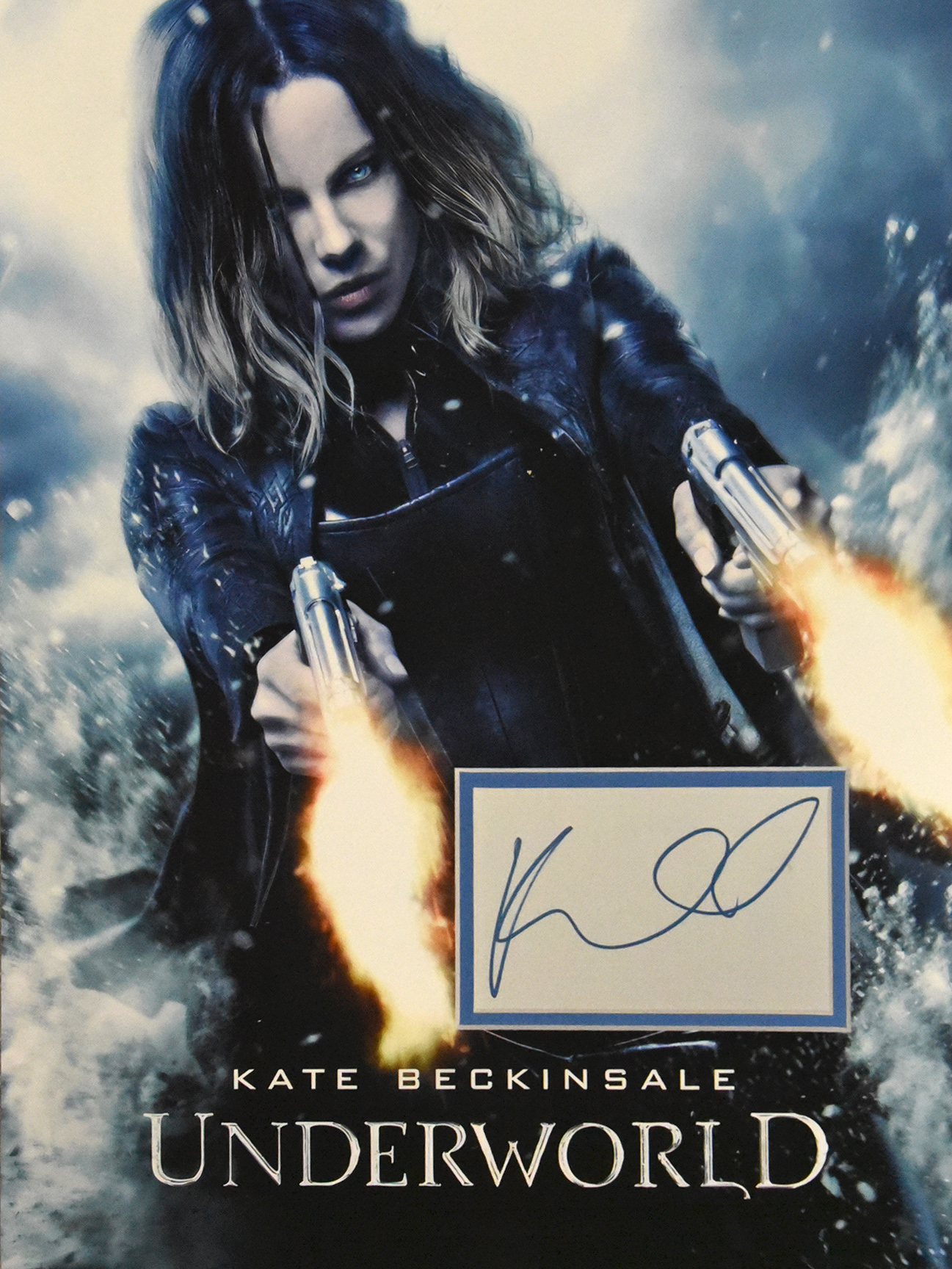 KATE BECKINSALE custom 12×16 “Underworld” mats