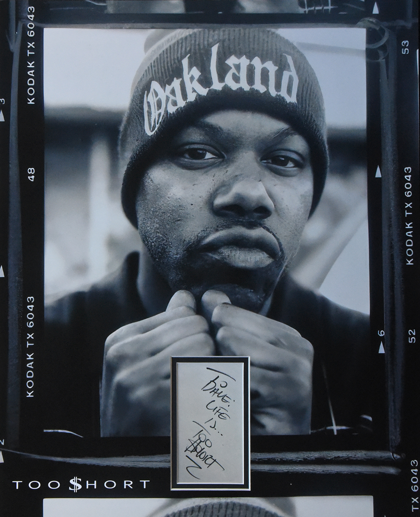 TOO SHORT custom 16×20 mat for cut autograph