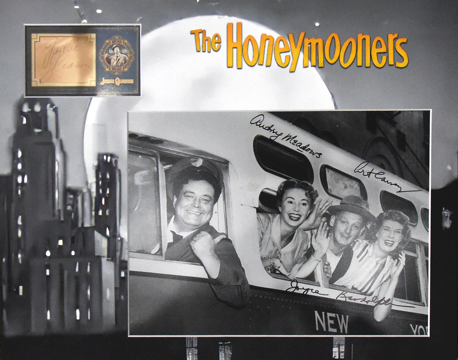 THE HONEYMOONERS custom 16×20 mats for signed photos